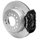 Wilwood Chevy Monte Carlo Forged 4 Piston DynaPro Black Caliper Hp32 VV Plain Rotor - 12.19x0.81 - My Store
