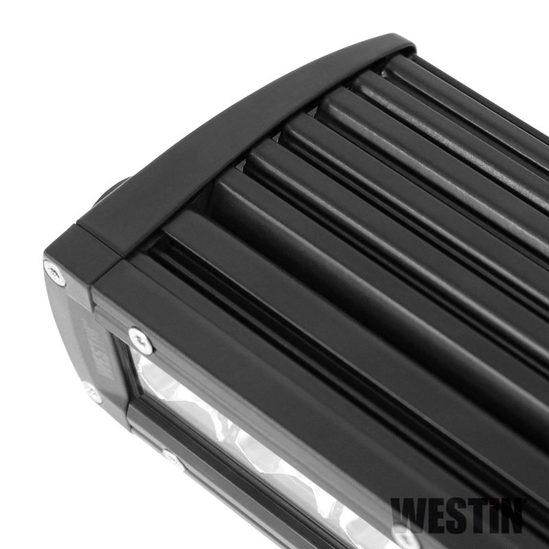 Westin Xtreme LED Light Bar Low Profile Single Row 30 inch Flex w/5W Cree - Black - Mammoth Racing -