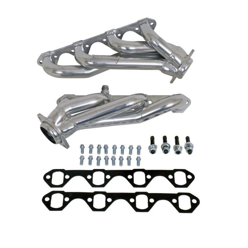 BBK 94-95 Mustang 5.0 Shorty Unequal Length Exhaust Headers - 1-5/8 Silver Ceramic - My Store