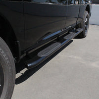 Westin 2009-2018 Ram/Dodge 1500 Quad Cab (6.5 ft Bed) PRO TRAXX 5 WTW Oval Nerf Step Bars - Black - Mammoth Racing -