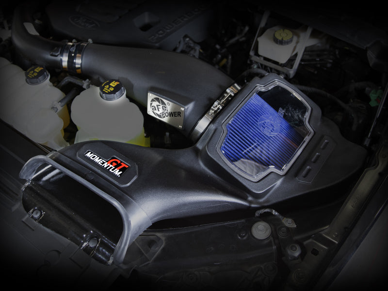 aFe Momentum GT Pro 5R Cold Air Intake System 2021-2022 Ford F-150 V6-3.5L (tt) PowerBoost - Mammoth Racing -