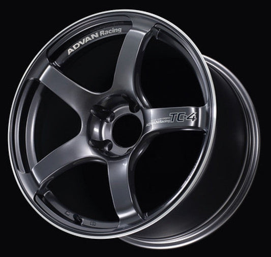 Advan TC4 15x7.0 +30 4-100 Racing Gunmetallic & Ring Wheel - My Store