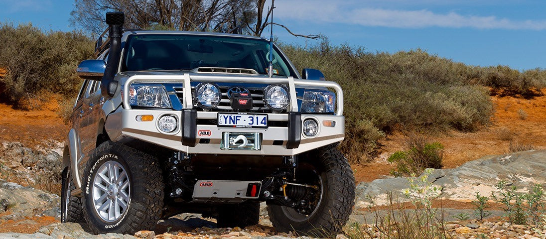ARB Winchbar Flares Arbfog Mkii Hilux 11On - Mammoth Racing -