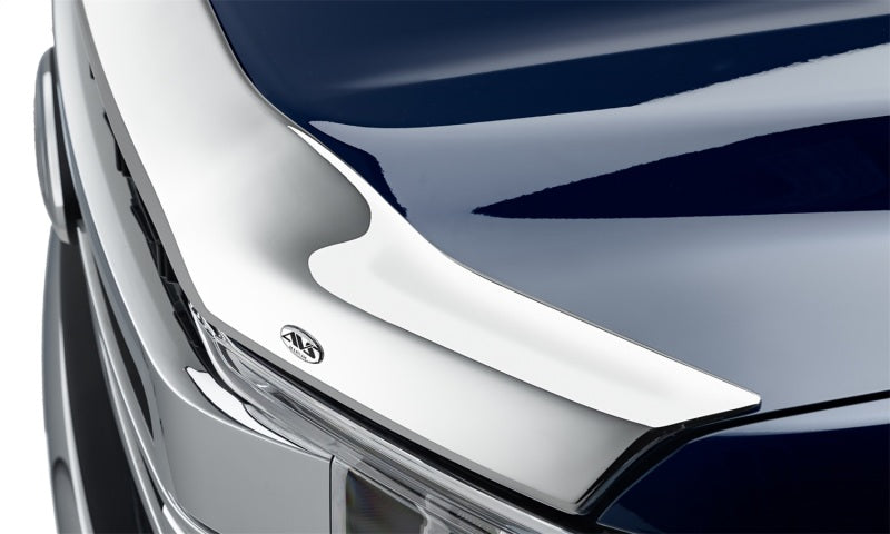 AVS 21-22 Ford F-150 (Excl. Tremor/Raptor) Aeroskin Low Profile Hood Shield - Chrome - Mammoth Racing -