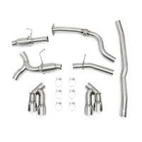 Mishimoto 2016+ Chevrolet Camaro 2.0T Quad Polished Tip Cat-Back Exhaust - Mammoth Racing -