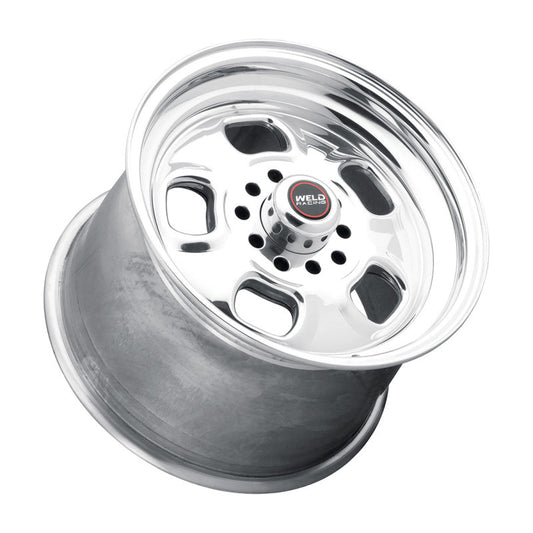Weld Rodlite 15x5 / 5x4.5 & 5x4.75 BP / 3.5in. BS Polished Wheel - Non-Beadlock - Mammoth Racing -