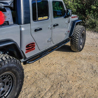 Westin 20-23 Jeep Gladiator Rock Slider - Textured Black - Mammoth Racing -