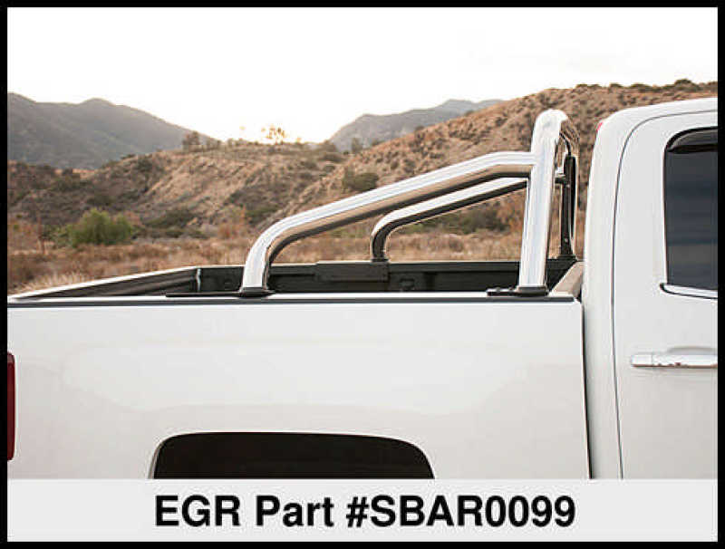 EGR 14-19 Chevrolet Silverado 1500 Stainless Steel S-Series Sports Bar - Mammoth Racing -