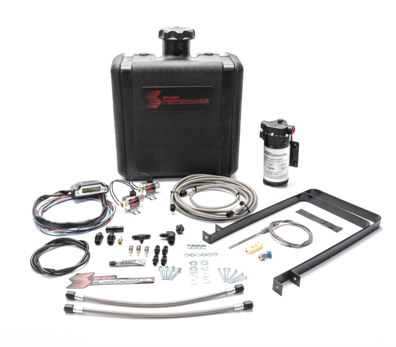Snow Performance 07-17 Dodge 6.7L Stg 3 Boost Cooler Water Injection Kit (SS Braided Line & 4AN) - My Store