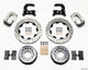 Wilwood Forged Dynalite P/S Rear Kit Drilled Polished Small Ford 2.66in Offset - My Store