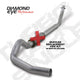 Diamond Eye KIT 5in TB SGL MFLR RPLCMENT PIPE AL: 94-02 DODGE CUMMINS 5.9L W/ RP #510220 - Mammoth Racing -