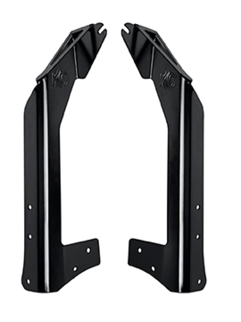 KC HiLiTES 07-18 Jeep JK Overhead Mount Bracket Set (for 50in. Gravity LED Pro6/C-Series LED Lights) - Mammoth Racing -