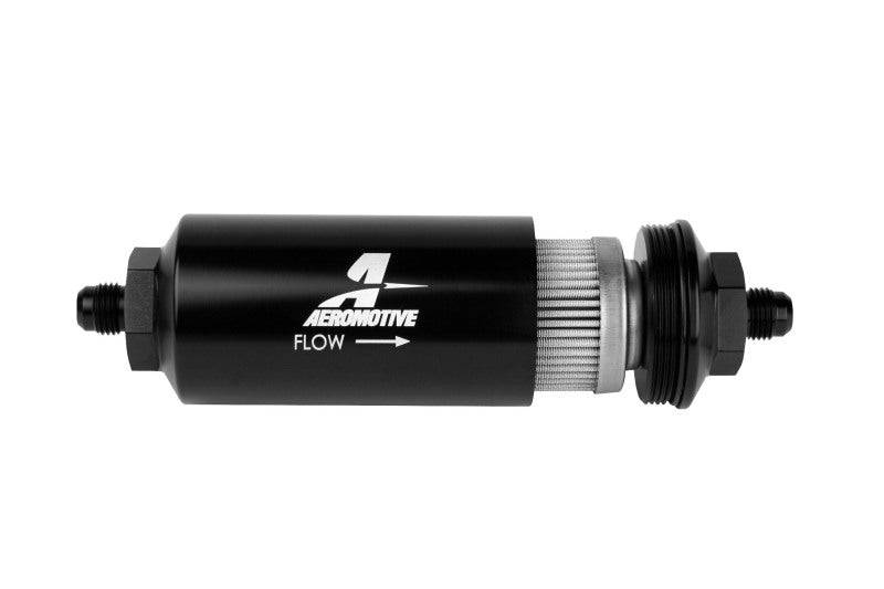 Aeromotive In-Line Filter - (AN-06 Male) 100 Micron Stainless Steel Element - My Store