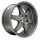 Enkei ST6 17x8 10mm Offset 5x127 Bolt Pattern 71.6 Bore Dia Gunmetal Machined Wheel - Mammoth Racing -