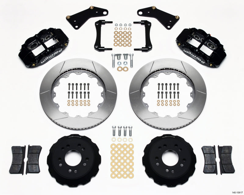 Wilwood Narrow Superlite 6R Front Hat Kit 14.00in 65-82 Corvette C2/c3 - Mammoth Racing -