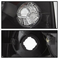 Spyder Hyundai Santa Fe 01-06 (01-04 Model use 3 Bulbs only)Euro Tail Lights Blk ALT-YD-HYSF01-BK - Mammoth Racing -