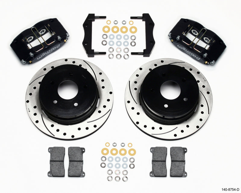 Wilwood Dynapro Radial Rear Kit 12.19in Drilled 2004-2006 Pontiac GTO - My Store