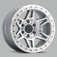 Method Mr106 Beadlock 17x9 -44mm Offset 5x5 71.5mm CB Machined/Clear Coat w/BH-H24125 Wheel - Mammoth Racing -