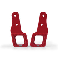 Mishimoto 2017+ Ford Raptor / 2009+ Ford F150 Borne Off-Road Billet Tow Hooks - Red - Mammoth Racing -