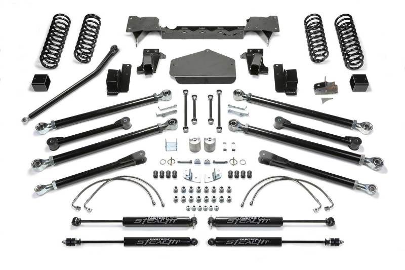 Fabtech 07-18 Jeep JK 2-Door 3in Crawler w/Stealth - Mammoth Racing -