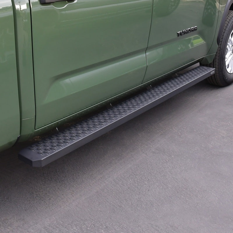 Westin Grate Steps Running Boards 90 in - Textured Black - Mammoth Racing -