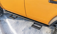 N-Fab RKR Step System 2021 Ford Bronco 4 Door - Tex. Black - 1.75in - Mammoth Racing -