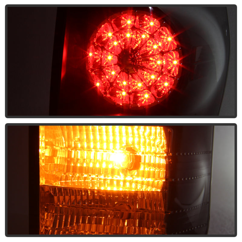 Spyder Toyota Tundra 07-13 LED Tail lights Black Smoke ALT-YD-TTU07-LED-BSM - Mammoth Racing -