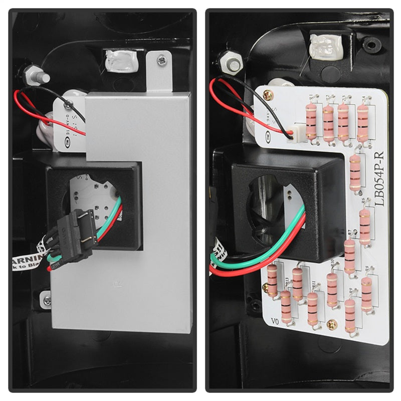 Spyder Ford F150 Styleside 97-03/F250 Version 2 LED Tail Lights Chrm ALT-YD-FF15097-LED-G2-C - Mammoth Racing -