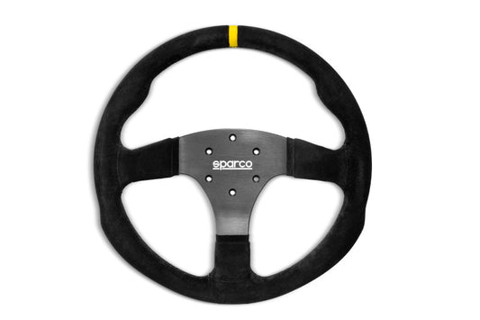 Sparco Steering Wheel R350B Suede w/ Button - My Store