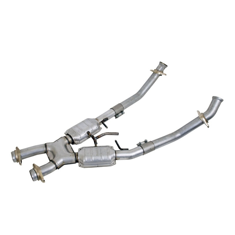 BBK 94-95 Mustang 5.0 High Flow X Pipe With Catalytic Converters - 2-1/2 - My Store