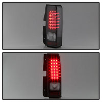 Xtune Hummer H3 06-09 ( Non H3T ) LED Tail Lights Black ALT-ON-HH306-LED-BK - Mammoth Racing -