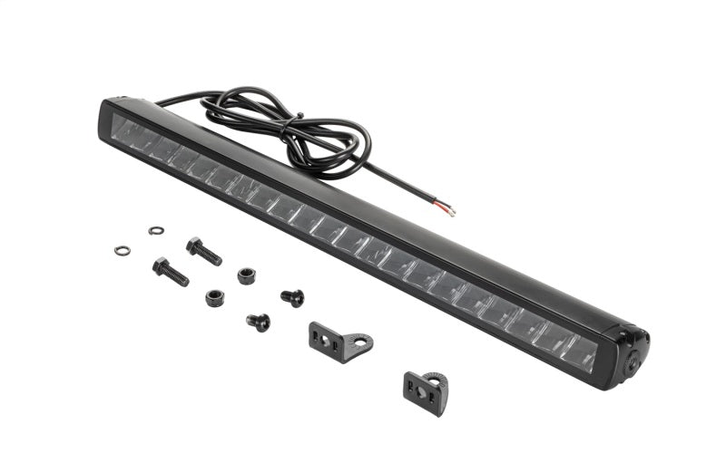 Hella Universal Black Magic 20in Thin Light Bar - Driving Beam - Mammoth Racing -