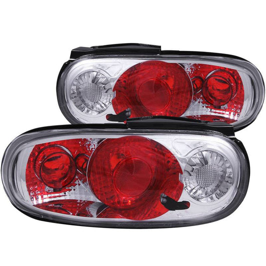 ANZO 1990-1997 Mazda Miata Taillights Chrome - My Store