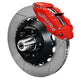 Wilwood 55-57 Chevy Bel Air Superlite 6R Kit, 5 x 4.50in/4.75in Hub - 14.00in Slotted Rotor - Red - My Store