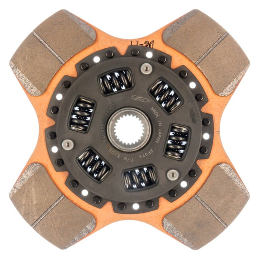 Exedy 2004-2011 Subaru WRX STI H4 Stage 2 Cerametallic 4 Puck Disc Fits 15951hdp4 - Mammoth Racing -