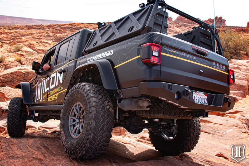 Icon 2020+ Jeep Gladiator JT Pro-Series Rear Bumper - Mammoth Racing -