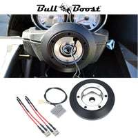Quadro Style Steering Wheel Quick Release Short Hub Adapter For Nissan G35 G37 Sentra