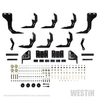 Westin 2019 Chevrolet Silverado/Sierra 1500 Crew Cab (6.5ft) R5 Modular Nerf Step Bars - Black - Mammoth Racing -