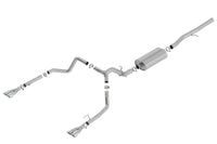 Borla 19 Chevrolet Silverado/GMC Sierra 1500 6.2L SS Touring Catback Exhaust - Square Chrome Tips - My Store