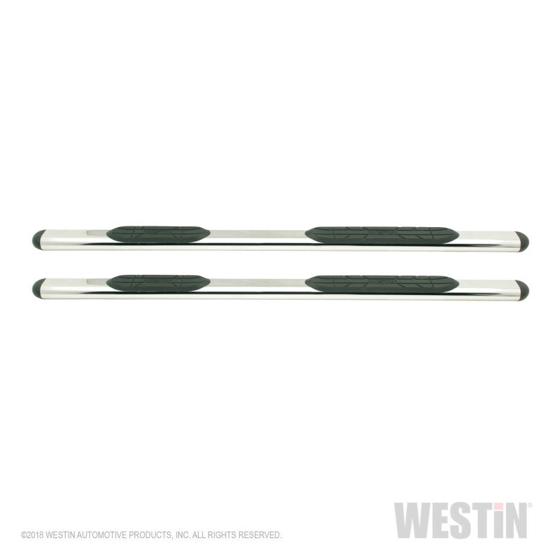 Westin Premier 4 Oval Nerf Step Bars 72 in - Stainless Steel - Mammoth Racing -