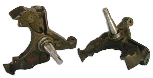 88-98 Chevy C-1500 2in Drop Spindles (with LD Brakes, 1in thick rotors) Pair - Mammoth Racing -