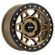 Method Mr405 UTV Beadlock 15x7 4+3/+13mm Offset 4x136 106mm CB Method Bronze w/Matte Blk Ring Wheel - Mammoth Racing -