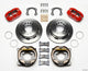 Wilwood Dynapro Low-Profile 11.00in P-Brake Kit - Red Ford 8.8 Special w/2.50in Offset-5 Lug - My Store