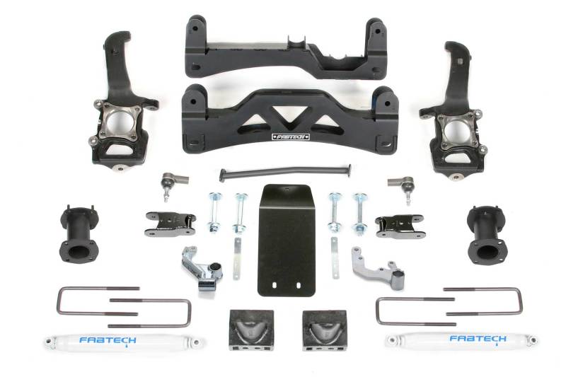 Fabtech 09-13 Ford F150 4WD 6in Basic Sys Gen II w/Perf Shks - Mammoth Racing -