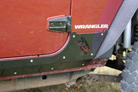 Fishbone Offroad 07-18 Jeep Wrangler JK 4 Door Rocker Guards Scale Armor - Mammoth Racing -