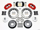 Wilwood Narrow Superlite 6R Front Hub Kit 12.88in Drill Red Magnum Force Drop Spndle - Mammoth Racing -