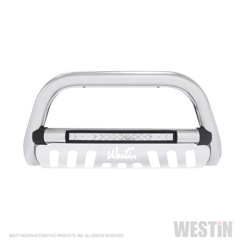 Westin 2016-2018 Toyota Tacoma Ultimate LED Bull Bar - Chrome - Mammoth Racing -