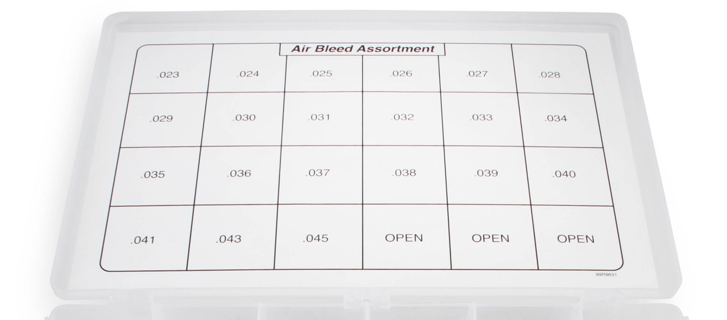 Holley 36-240 Air Bleed Assortment Kit - My Store
