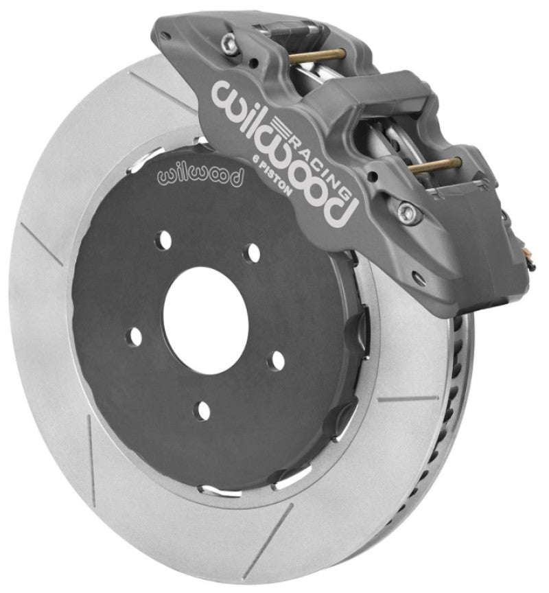 Wilwood Aero6R/ST Front Big Brake Kit 14in Black Anodize 97-13 Chevrolet Corvette C5/c6 - My Store