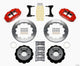 Wilwood Narrow Superlite 6R Front Hat Kit 12.88in Red 93-96 Mazda RX7 - Mammoth Racing -